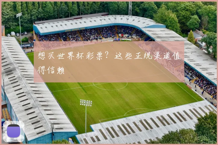 想买世界杯彩票?这些正规渠道值得信赖