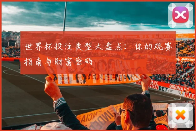世界杯投注类型大盘点：你的观赛指南与财富密码